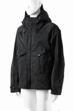 Load image into Gallery viewer, Ten c TEMPEST ANORAK JACKET / GARMENT DYED OJJ (NERO)