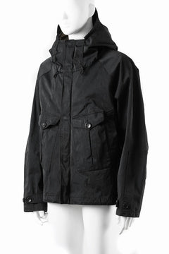 Load image into Gallery viewer, Ten c TEMPEST ANORAK JACKET / GARMENT DYED OJJ (NERO)