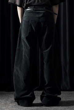 画像をギャラリービューアに読み込む, OPPOSE DUALITY 8POCKET PANEL CXC WIDE TROUSERS (BLACK)