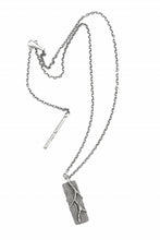 Load image into Gallery viewer, Node by KUDO SHUJI P-68 EIKO - STERLING SILVER NECKLACE WITH ORIGINAL CLASP (60cm)