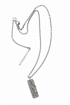 Load image into Gallery viewer, Node by KUDO SHUJI P-68 EIKO - STERLING SILVER NECKLACE WITH ORIGINAL CLASP (60cm)