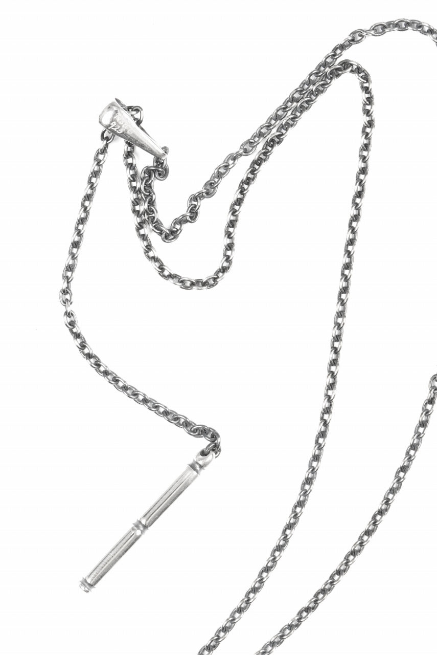 Load image into Gallery viewer, Node by KUDO SHUJI P-68 EIKO - STERLING SILVER NECKLACE WITH ORIGINAL CLASP (60cm)