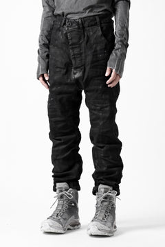 画像をギャラリービューアに読み込む, BORIS BIDJAN SABERI CROPPED TROUSER / VINYL COATED &amp; NICKEL PRESSED &amp; BODY MOLDED &quot;P15.1BF-F1603K&quot; (BLACK)