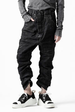 画像をギャラリービューアに読み込む, BORIS BIDJAN SABERI CROPPED TROUSER / VINYL COATED &amp; NICKEL PRESSED &amp; BODY MOLDED &quot;P15.1BF-F1603K&quot; (BLACK)