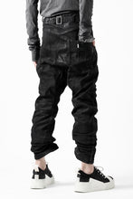 画像をギャラリービューアに読み込む, BORIS BIDJAN SABERI CROPPED TROUSER / VINYL COATED &amp; NICKEL PRESSED &amp; BODY MOLDED &quot;P15.1BF-F1603K&quot; (BLACK)