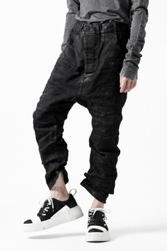 画像をギャラリービューアに読み込む, BORIS BIDJAN SABERI CROPPED TROUSER / VINYL COATED &amp; NICKEL PRESSED &amp; BODY MOLDED &quot;P15.1BF-F1603K&quot; (BLACK)