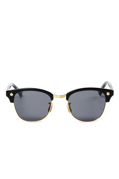 Load image into Gallery viewer, PORTER CLASSIC × 金子眼鏡 SUNGLASSES SMITH RIVET K18 (BLACK)