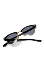 Load image into Gallery viewer, PORTER CLASSIC × 金子眼鏡 SUNGLASSES SMITH RIVET K18 (BLACK)