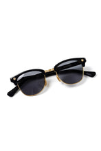 Load image into Gallery viewer, PORTER CLASSIC × 金子眼鏡 SUNGLASSES SMITH RIVET K18 (BLACK)
