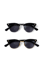 Load image into Gallery viewer, PORTER CLASSIC × 金子眼鏡 SUNGLASSES SMITH RIVET SV925 (BLACK)