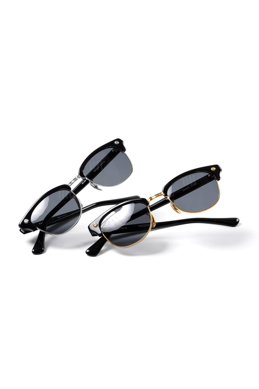 PORTER CLASSIC × 金子眼鏡 SUNGLASSES SMITH RIVET SV925 (BLACK