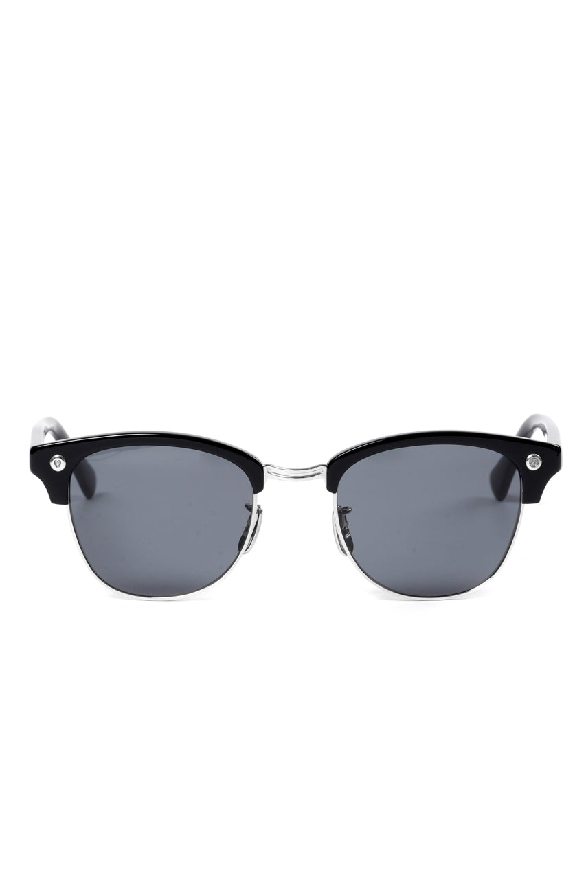 Load image into Gallery viewer, PORTER CLASSIC × 金子眼鏡 SUNGLASSES SMITH RIVET SV925 (BLACK)