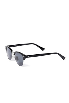 Load image into Gallery viewer, PORTER CLASSIC × 金子眼鏡 SUNGLASSES SMITH RIVET SV925 (BLACK)
