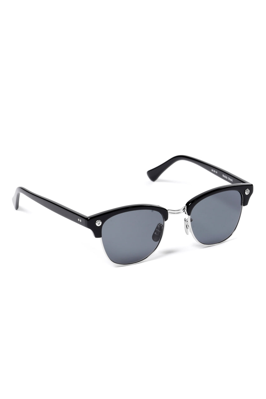 Load image into Gallery viewer, PORTER CLASSIC × 金子眼鏡 SUNGLASSES SMITH RIVET SV925 (BLACK)
