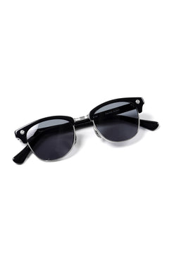 Load image into Gallery viewer, PORTER CLASSIC × 金子眼鏡 SUNGLASSES SMITH RIVET SV925 (BLACK)
