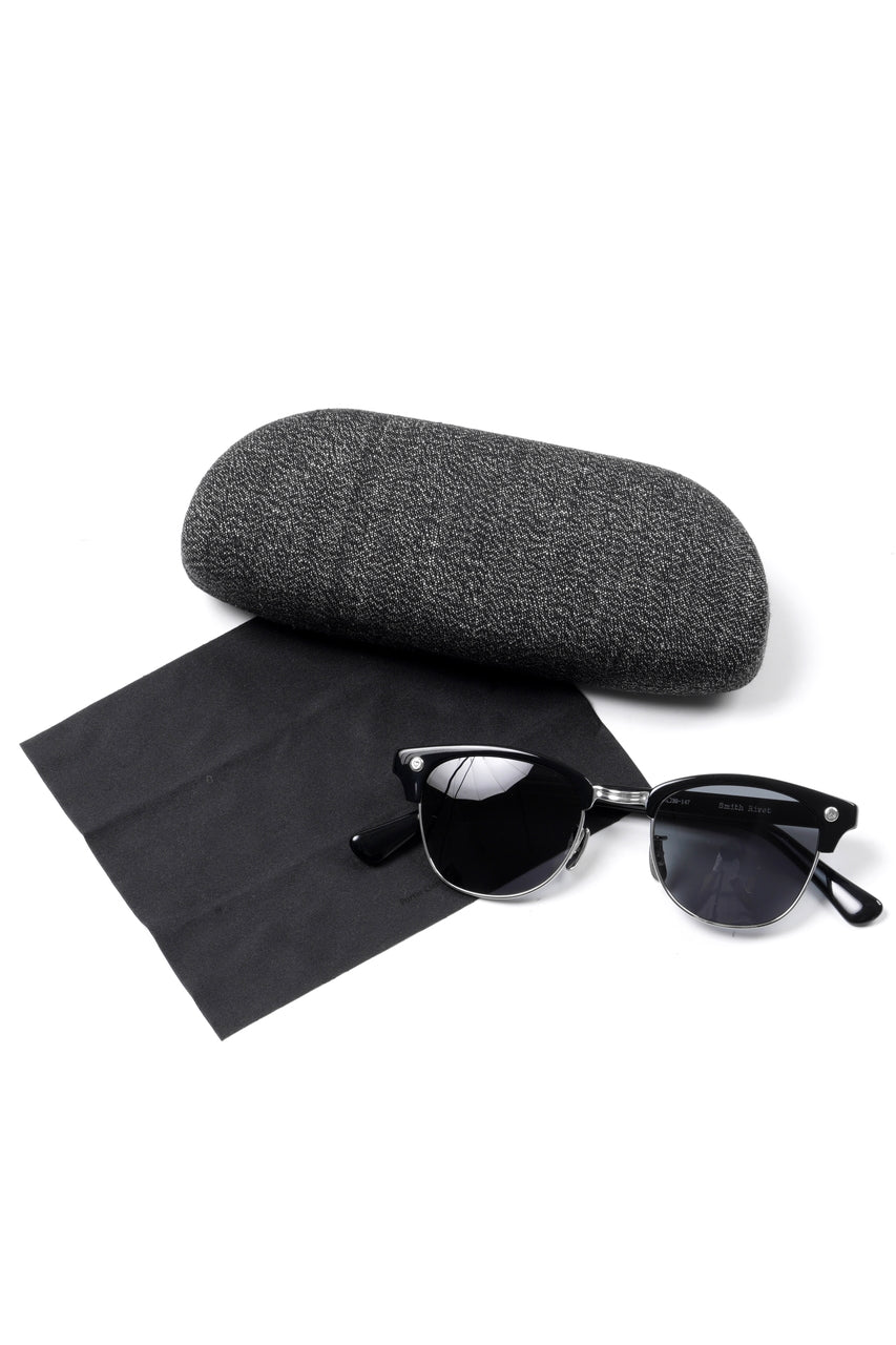 Load image into Gallery viewer, PORTER CLASSIC × 金子眼鏡 SUNGLASSES SMITH RIVET SV925 (BLACK)