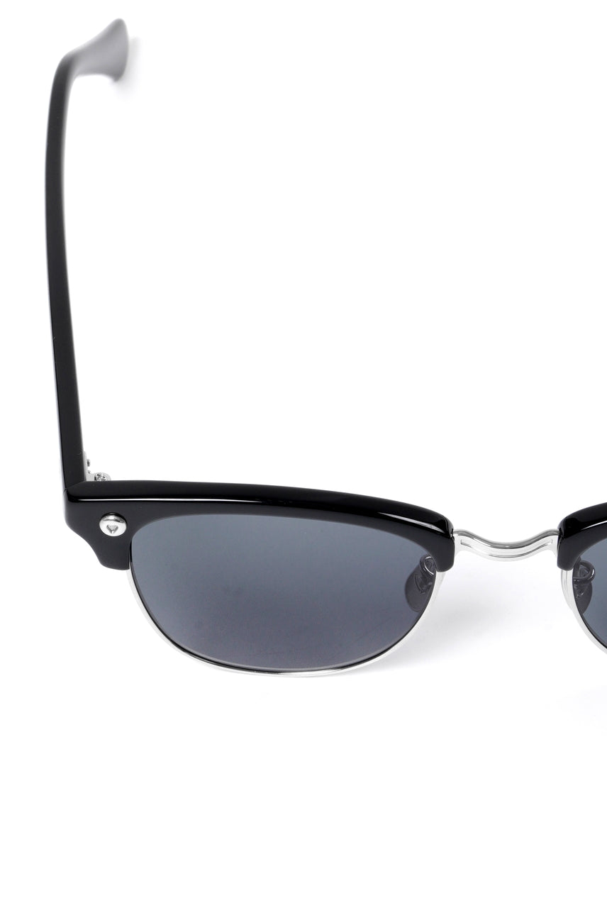Load image into Gallery viewer, PORTER CLASSIC × 金子眼鏡 SUNGLASSES SMITH RIVET SV925 (BLACK)
