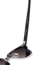 Load image into Gallery viewer, PORTER CLASSIC × 金子眼鏡 SUNGLASSES SMITH RIVET SV925 (BLACK)