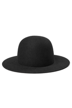 Load image into Gallery viewer, PORTER CLASSIC CLASSIC FELT HAT (WIDE BRIM) / (BLACK)