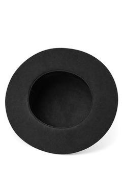Load image into Gallery viewer, PORTER CLASSIC CLASSIC FELT HAT (WIDE BRIM) / (BLACK)