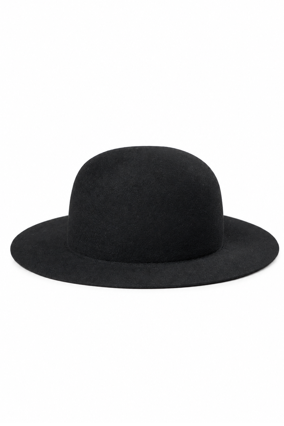 Load image into Gallery viewer, PORTER CLASSIC CLASSIC FELT HAT (WIDE BRIM) / (BLACK)