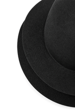 画像をギャラリービューアに読み込む, PORTER CLASSIC CLASSIC FELT HAT / (BLACK)