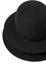 画像をギャラリービューアに読み込む, PORTER CLASSIC CLASSIC FELT HAT / (BLACK)