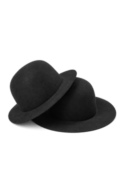 画像をギャラリービューアに読み込む, PORTER CLASSIC CLASSIC FELT HAT / (BLACK)
