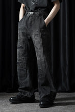 画像をギャラリービューアに読み込む, Professor.E AGED DENIM PANTS (WASHED BLACK)