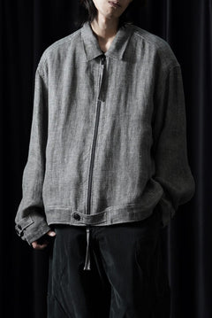 画像をギャラリービューアに読み込む, Professor.E MESH BOMBER JACKET (GREY)