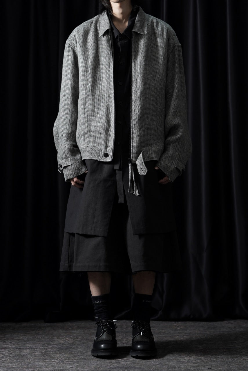 画像をギャラリービューアに読み込む, Professor.E MESH BOMBER JACKET (GREY)