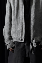 画像をギャラリービューアに読み込む, Professor.E MESH BOMBER JACKET (GREY)