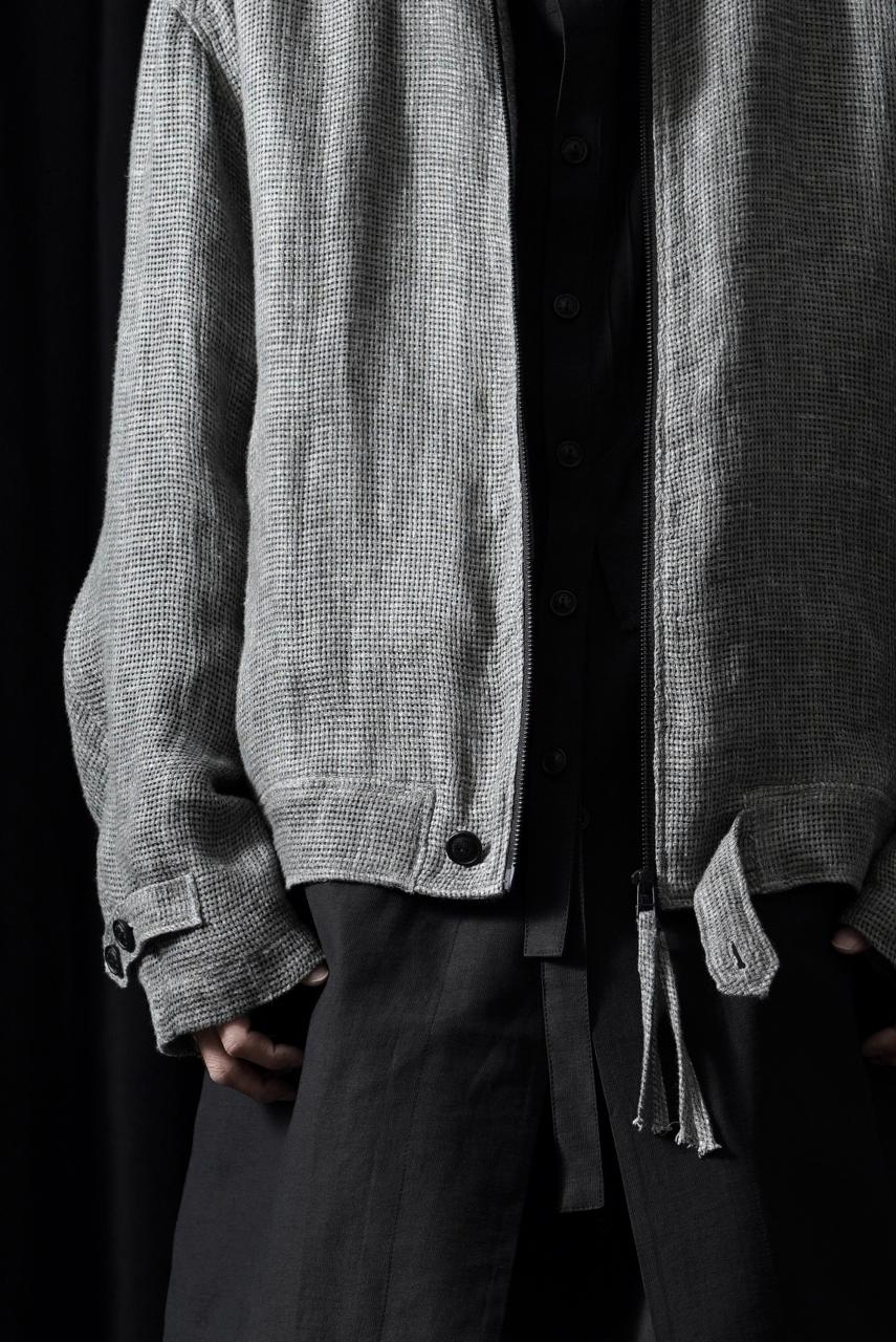 画像をギャラリービューアに読み込む, Professor.E MESH BOMBER JACKET (GREY)