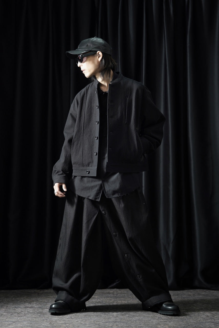 Professor.E BUTTON DRAFT PANTS (BLACK)の商品ページ