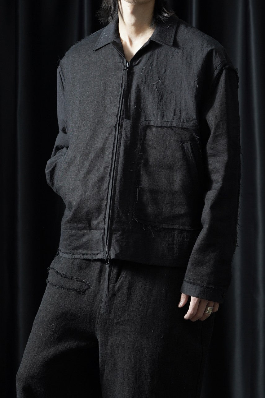 画像をギャラリービューアに読み込む, Professor.E DOTS COACH JACKET (BLACK)