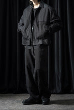 画像をギャラリービューアに読み込む, Professor.E REPAIRED CHINO TROUSERS (BLACK)