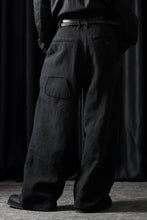 画像をギャラリービューアに読み込む, Professor.E REPAIRED CHINO TROUSERS (BLACK)