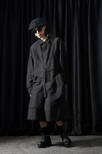 画像をギャラリービューアに読み込む, Professor.E OVERSIZED LAYERED SHIRT (BLACK)