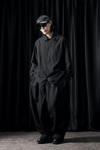 画像をギャラリービューアに読み込む, Professor.E EMBROIDERED SHIRT (BLACK)