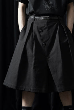 画像をギャラリービューアに読み込む, Professor.E BUTTON DRAFT SHORTS (BLACK)