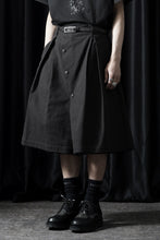 画像をギャラリービューアに読み込む, Professor.E BUTTON DRAFT SHORTS (BLACK)