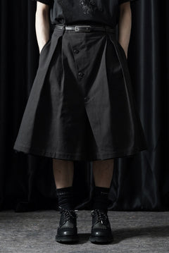 画像をギャラリービューアに読み込む, Professor.E BUTTON DRAFT SHORTS (BLACK)