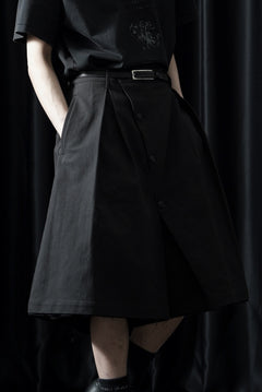 画像をギャラリービューアに読み込む, Professor.E BUTTON DRAFT SHORTS (BLACK)
