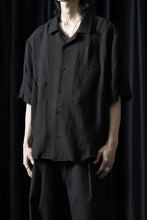 画像をギャラリービューアに読み込む, Professor.E CHECK SHORT SLEEVE SHIRT (BLACK)