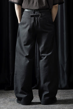 画像をギャラリービューアに読み込む, Professor.E E’TRIPED PANTS (BLACK)
