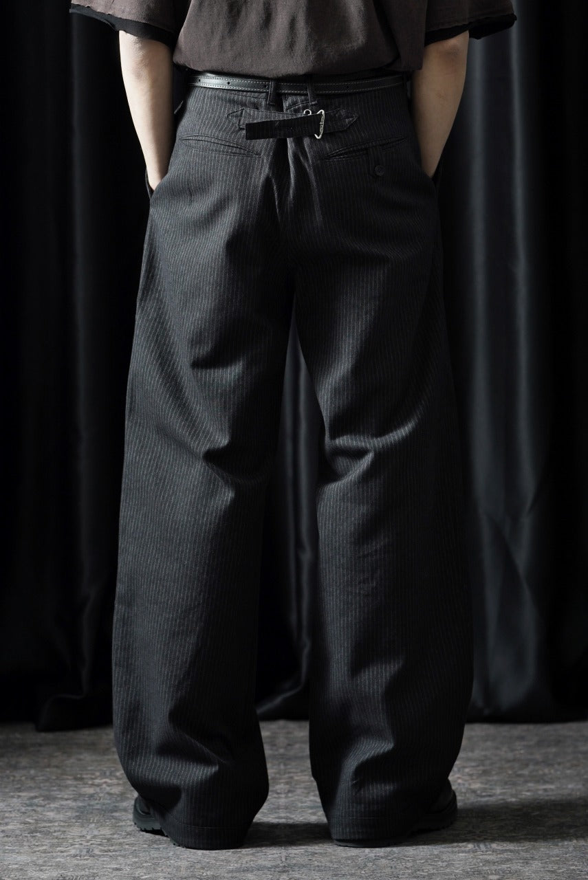 Professor.E E'TRIPED PANTS (BLACK)の商品ページ | プロフェッサー