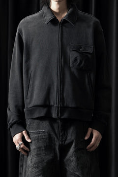 画像をギャラリービューアに読み込む, Professor.E AGED SINGLE POCKET JACKET (WASHED BLACK)