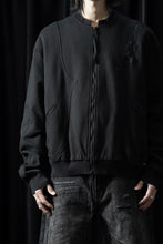 画像をギャラリービューアに読み込む, Professor.E EMBROIDERED ZIPPER JACKET (BLACK)