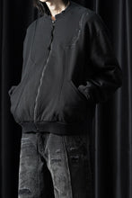 画像をギャラリービューアに読み込む, Professor.E EMBROIDERED ZIPPER JACKET (BLACK)
