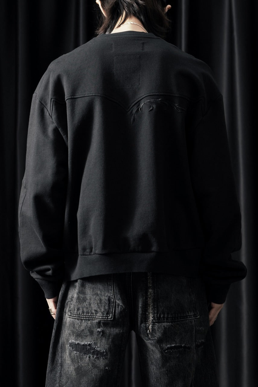 画像をギャラリービューアに読み込む, Professor.E EMBROIDERED ZIPPER JACKET (BLACK)
